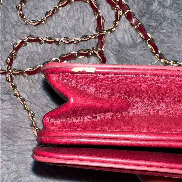 Badgley Mischka Maroon Crossbody Purse - Picture 7 of 9